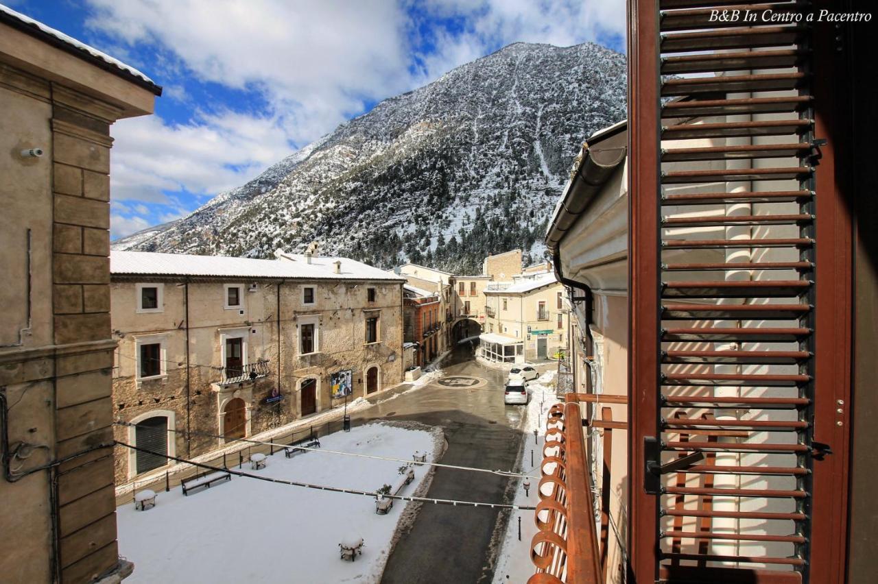 B&B In Centro A Pacentro Екстериор снимка