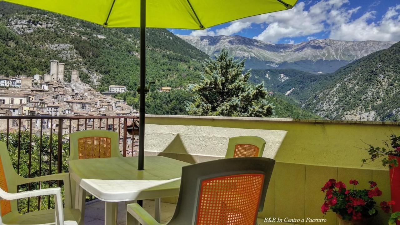 B&B In Centro A Pacentro Екстериор снимка